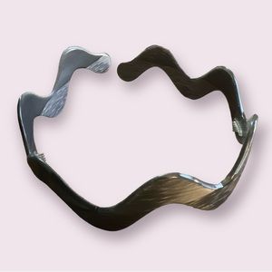 Vintage 1980’s Blue Print French Headband, Deadstock